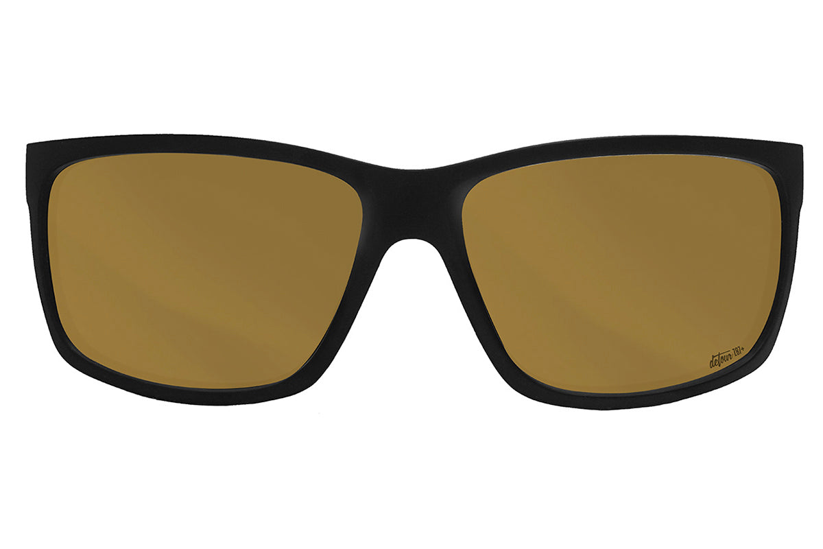 Detour Breach Z87+ Safety Glasses with Matte Black Frame and Polarized 24K Gold Lens-BREACH-514-Safety Glasses USA-2