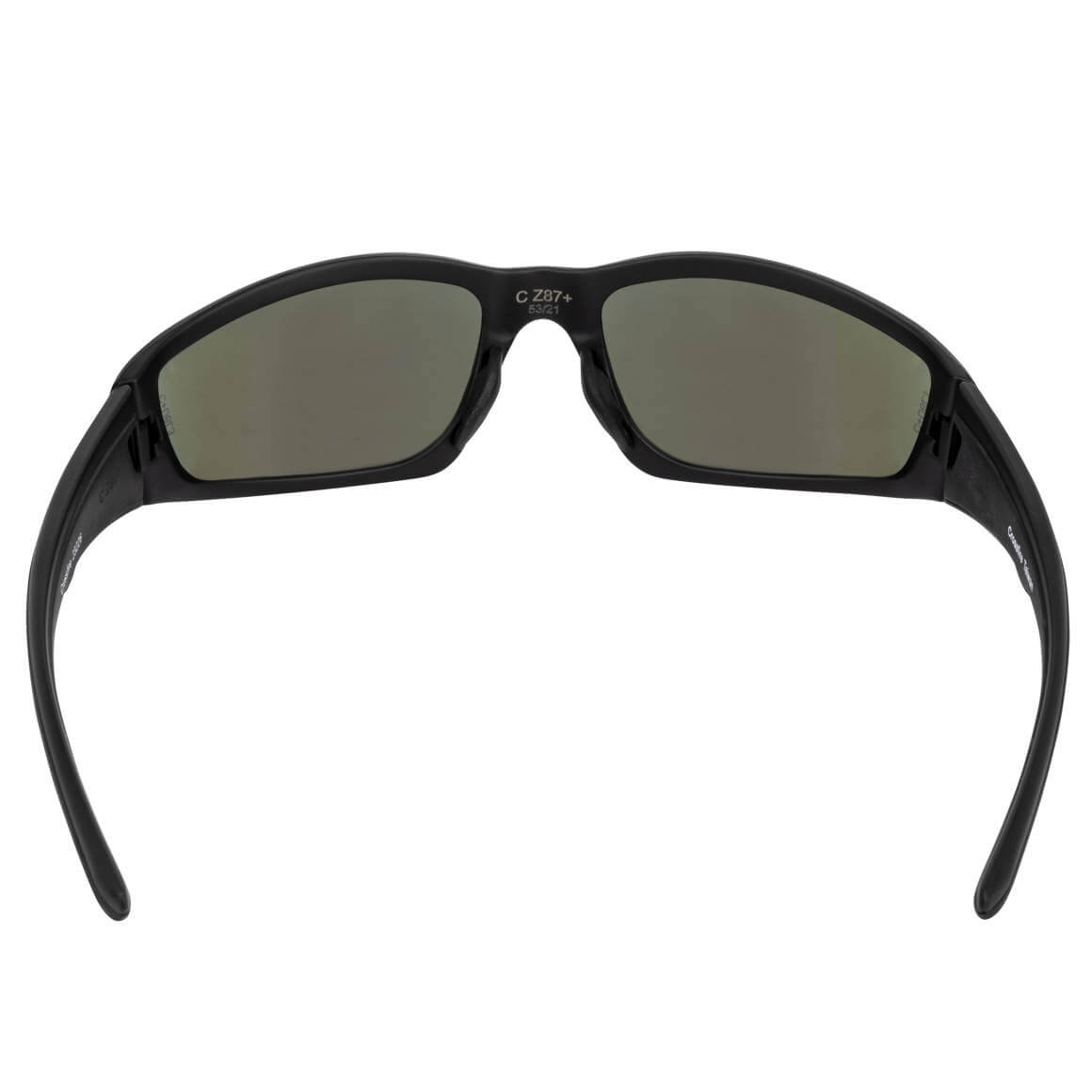 Crossfire RPG Safety Glasses with Matte Black Frame and Polarized Blue Mirror Lens-Safety Glasses USA-4