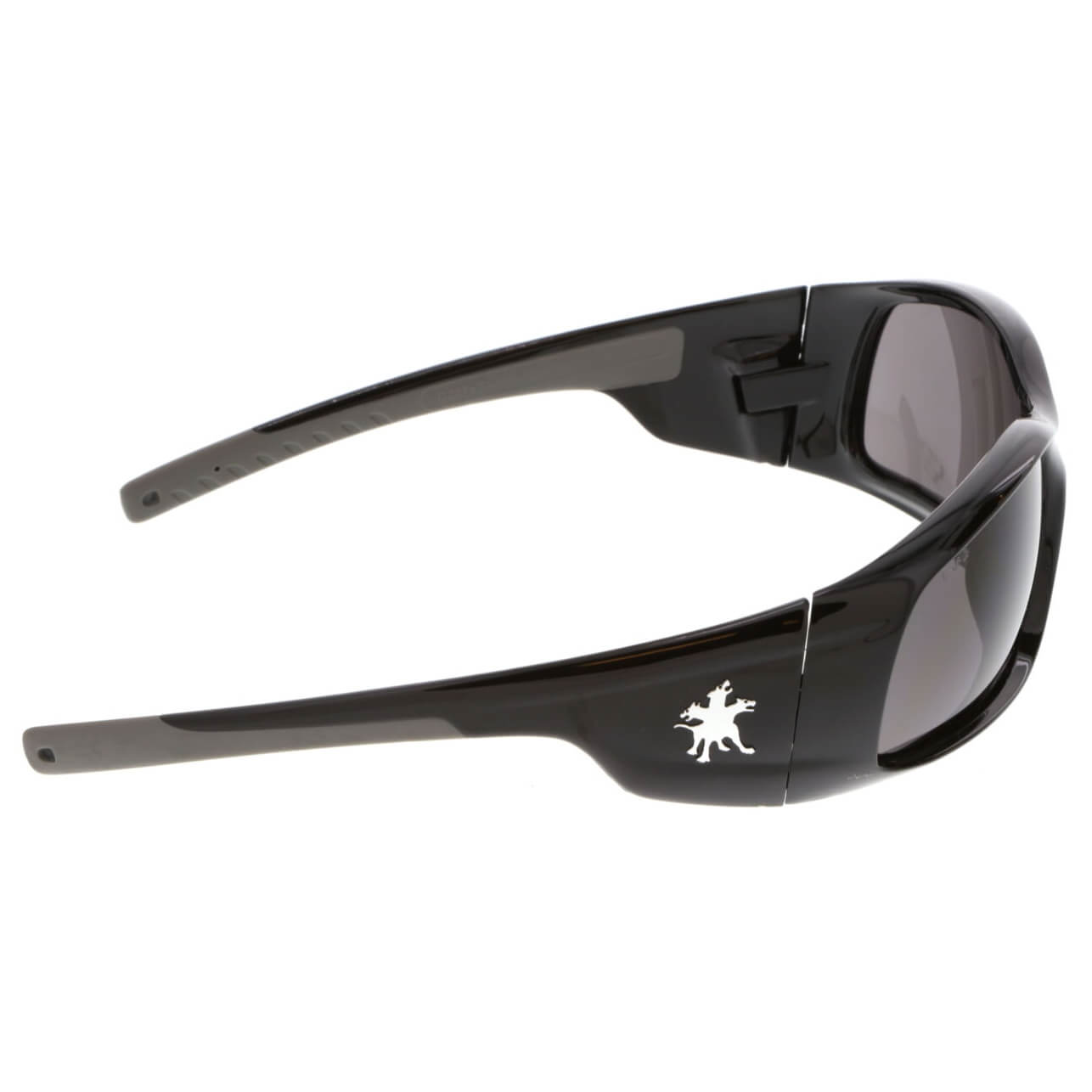 MCR Safety Swagger Safety Glasses with Black Frame and Gray Lens-Safety Glasses USA-4