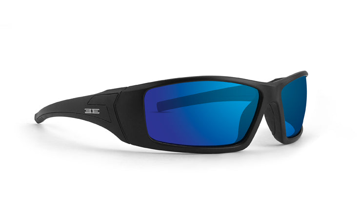 Epoch Eyewear Liberator Safety Glasses with Blue Mirror Lens