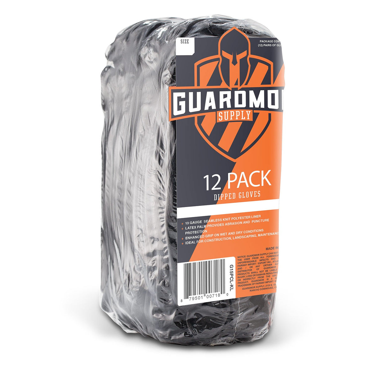 Lift Safety Foam Nitrile Gloves- 12 Pack