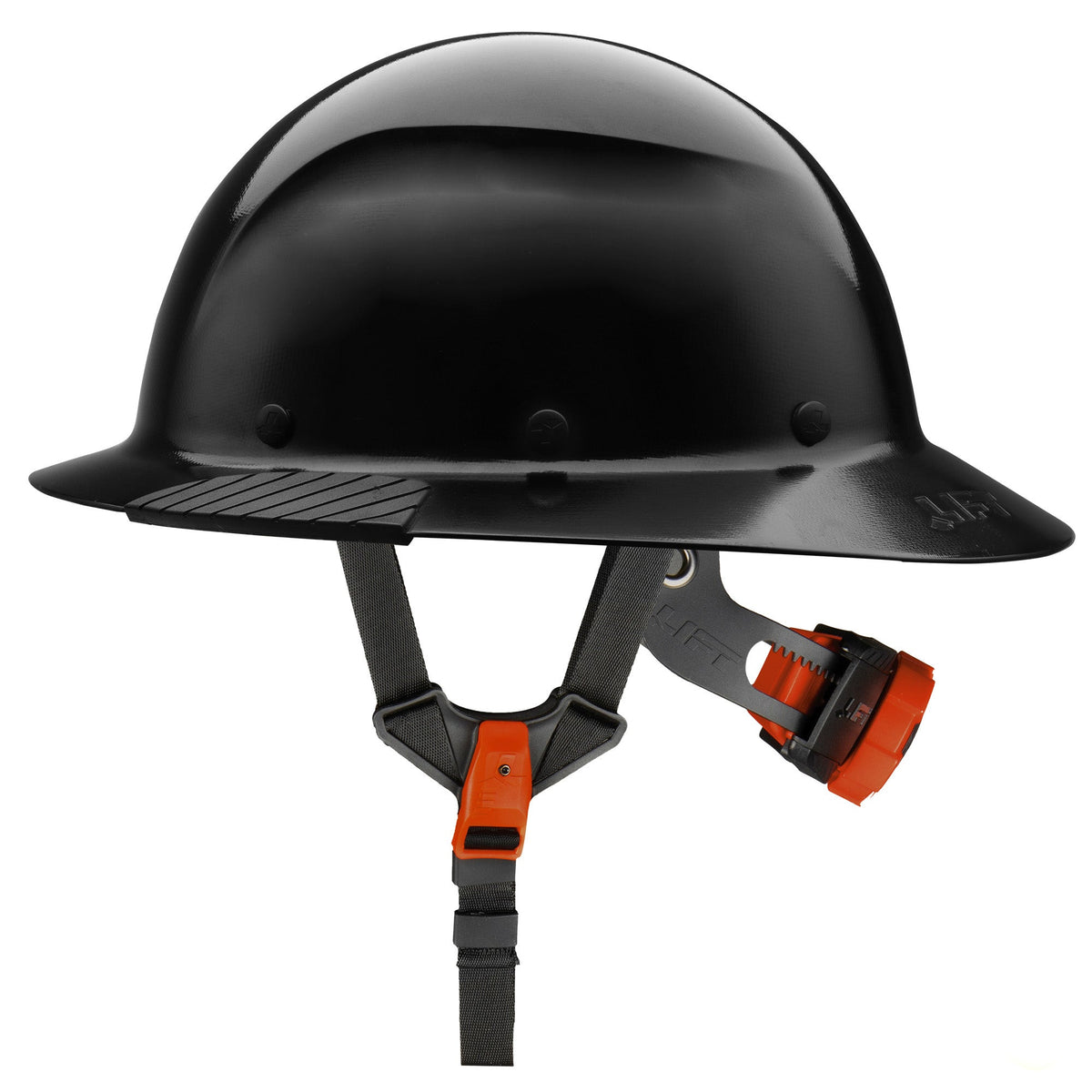 Lift Safety DAX Black Full Brim Hard Hat with Mips