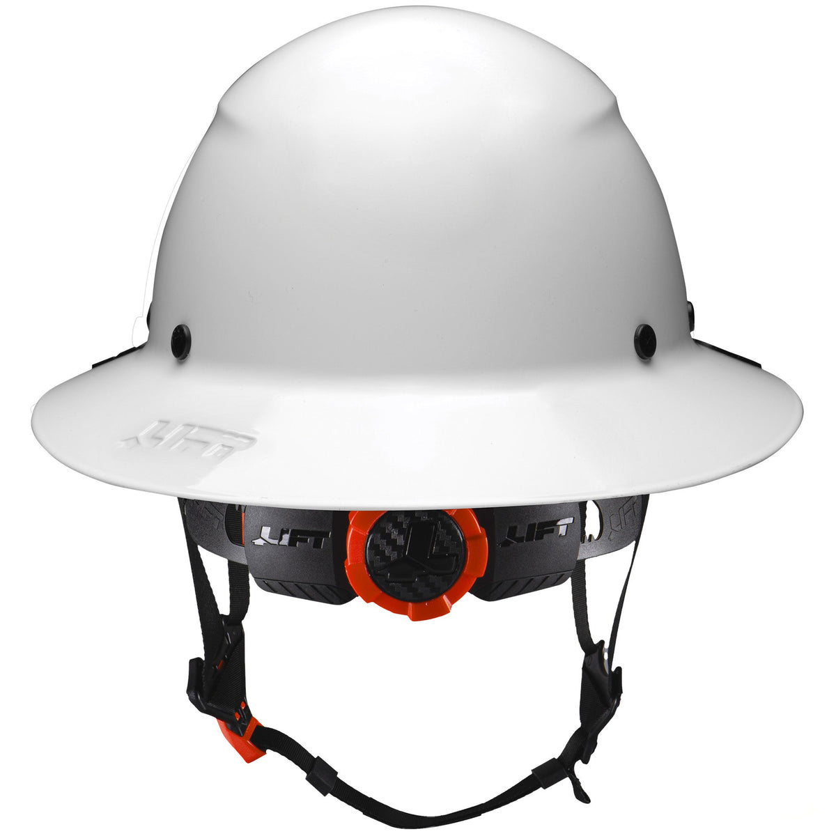 Lift Safety DAX White Full Brim Hard Hat with Mips