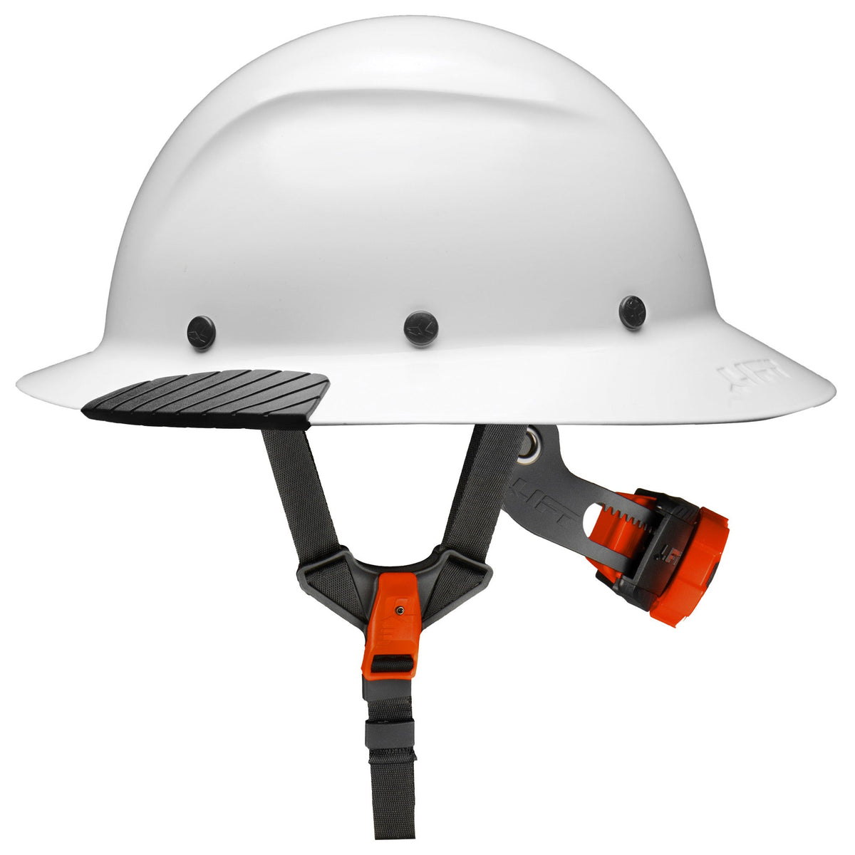 Lift Safety DAX White Full Brim Hard Hat with Mips