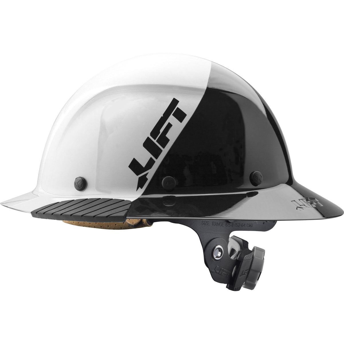 Lift Safety DAX Fifty 50 White Full Brim Hard Hat