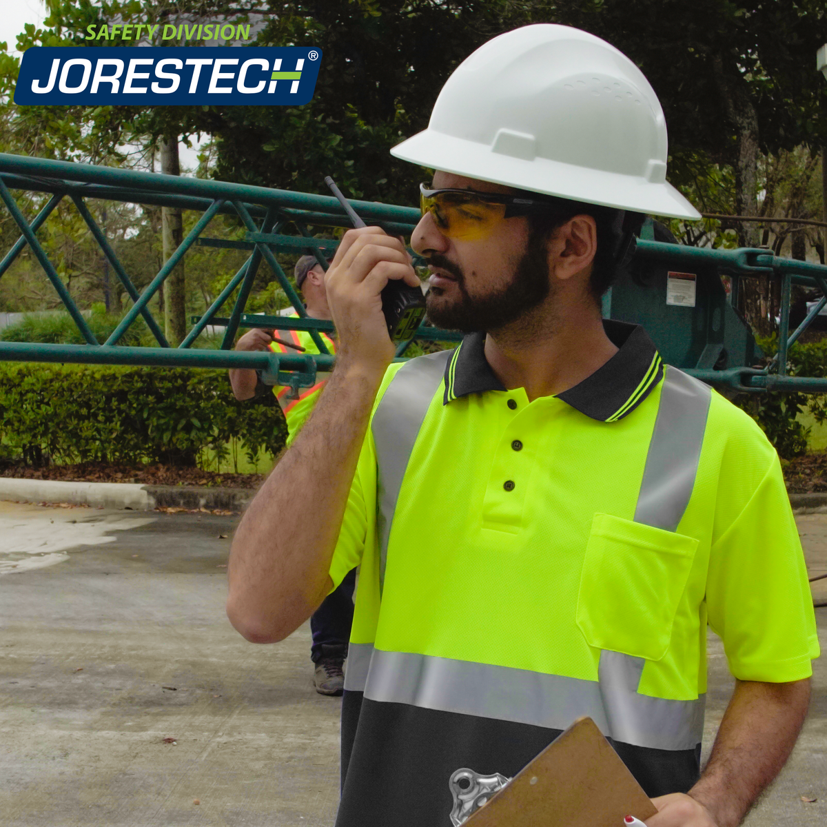 Jorestech Hi-Vis Reflective Dirt-Concealing Safety Polo Shirt