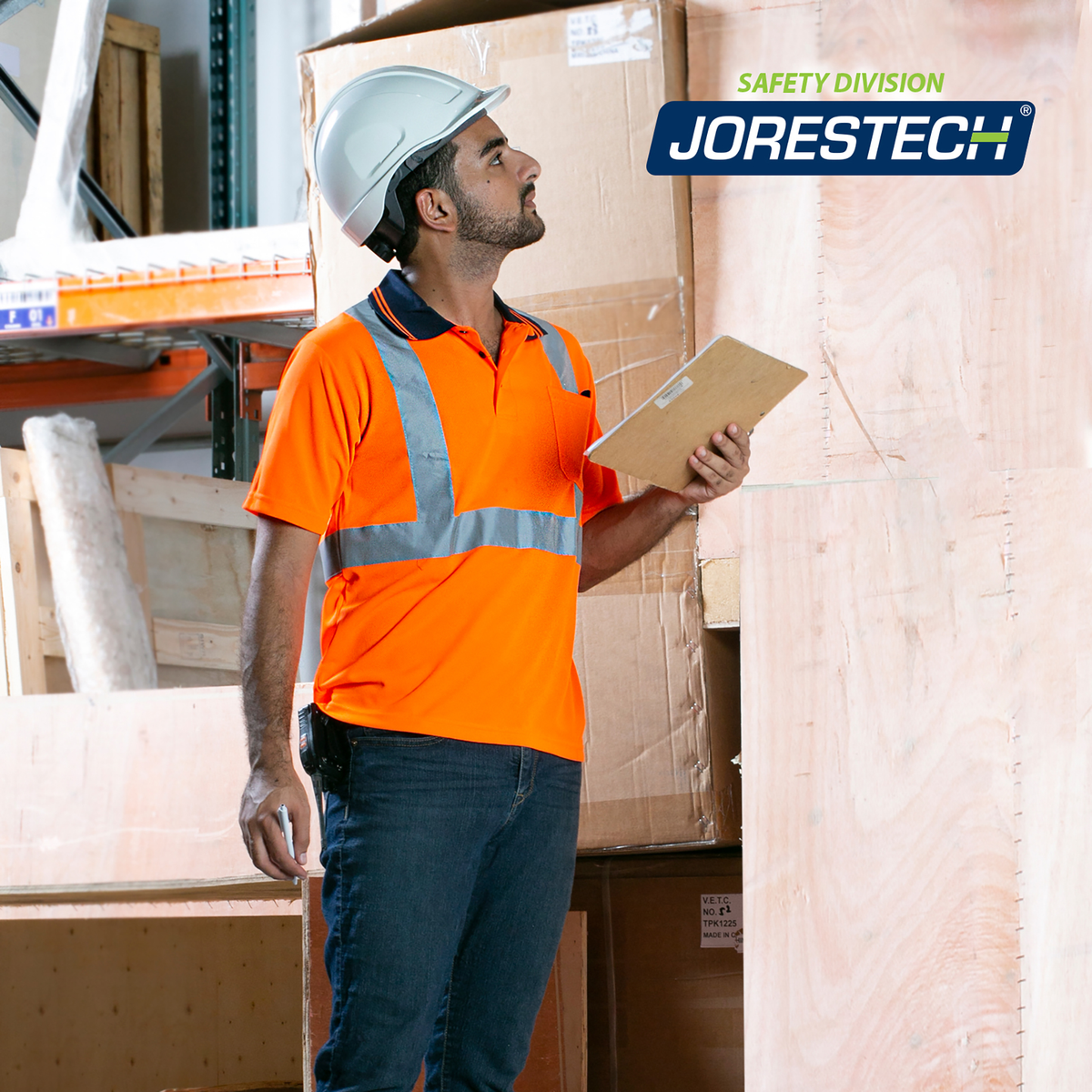 Jorestech Hi-Vis Reflective Safety Polo Shirt