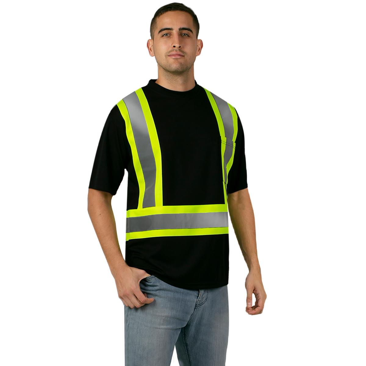 Jorestech Hi-Vis Reflective Two-Tone Safety Shirt