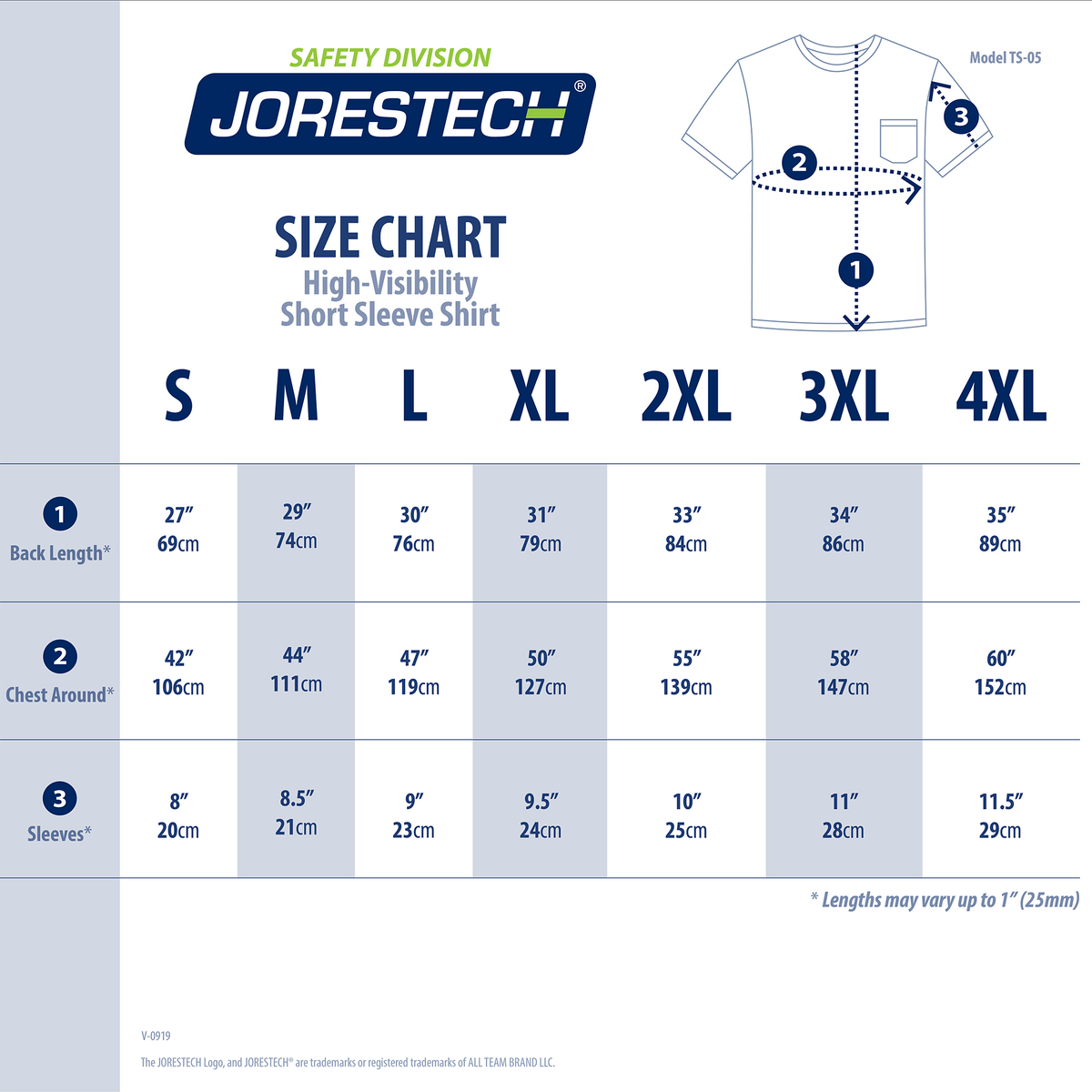 Jorestech Hi-Vis Safety Shirt