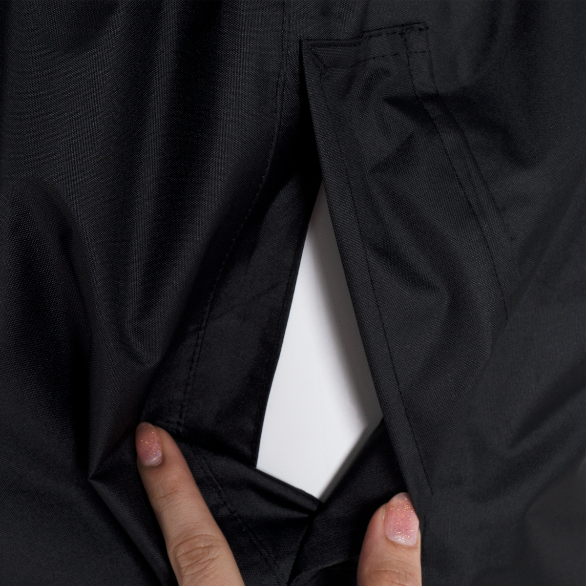 Jorestech Hi-Vis Two-Tone Orange/Black Rain Pants with Reflective Strips