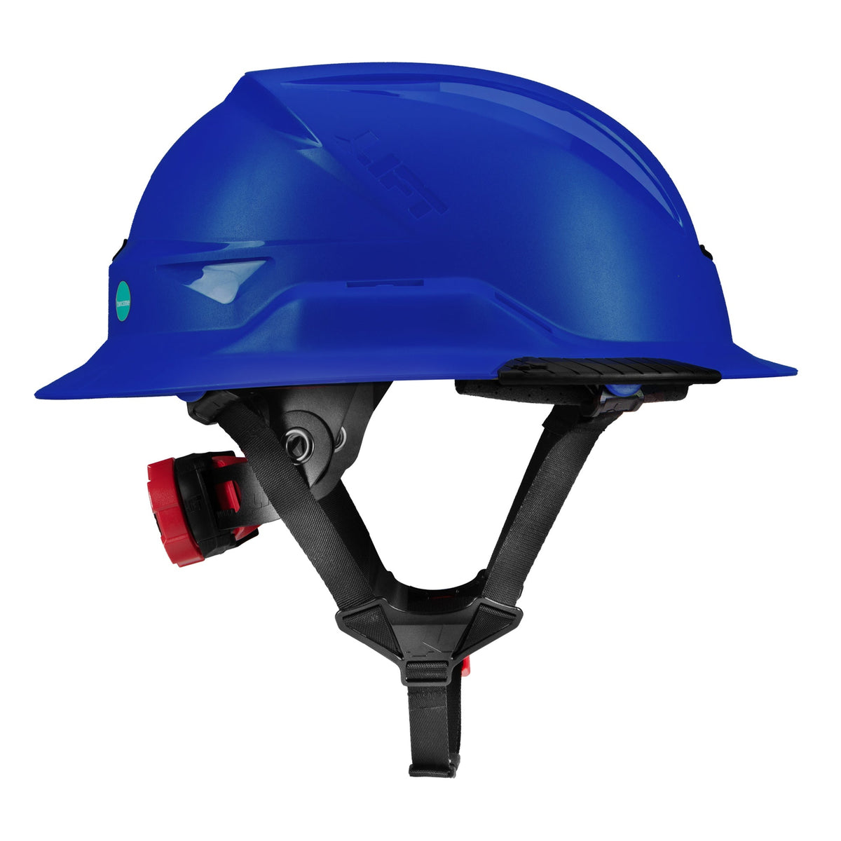 Lift Safety Radix Full Brim Non-vented Safety Helmet with Twiceme