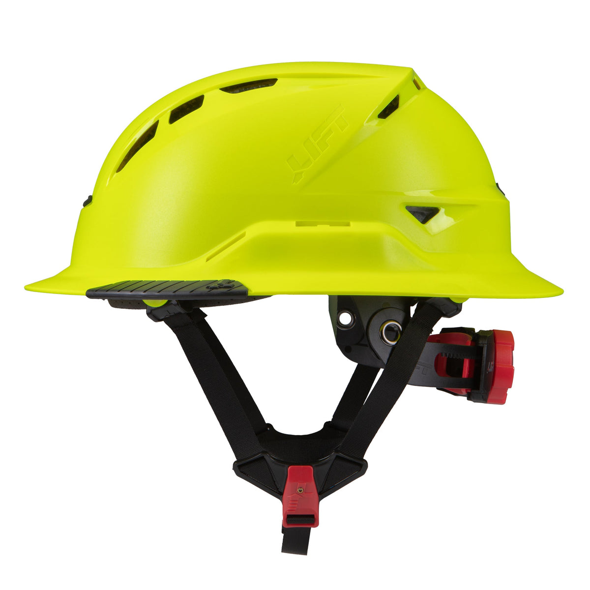 Lift Safety Radix Full Brim Vented Safety Helmet with Twiceme