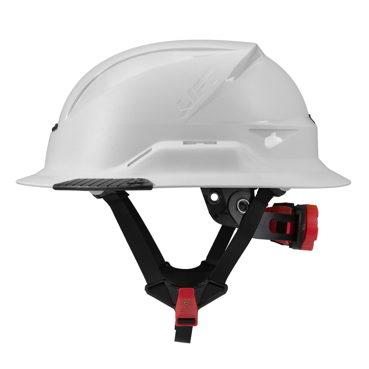 Lift Safety Radix Full Brim Non-vented Safety Helmet with Twiceme