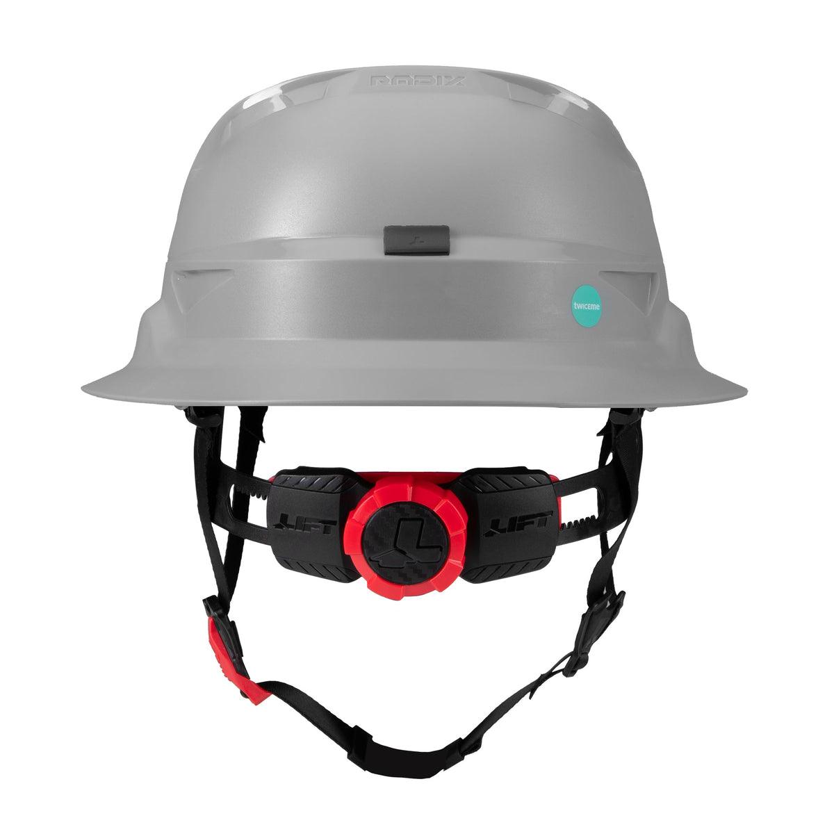 Lift Safety Radix Full Brim Non-vented Safety Helmet with Twiceme