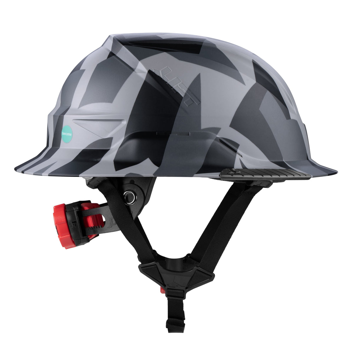 Lift Safety Radix Full Brim Non-vented Safety Helmet with Twiceme