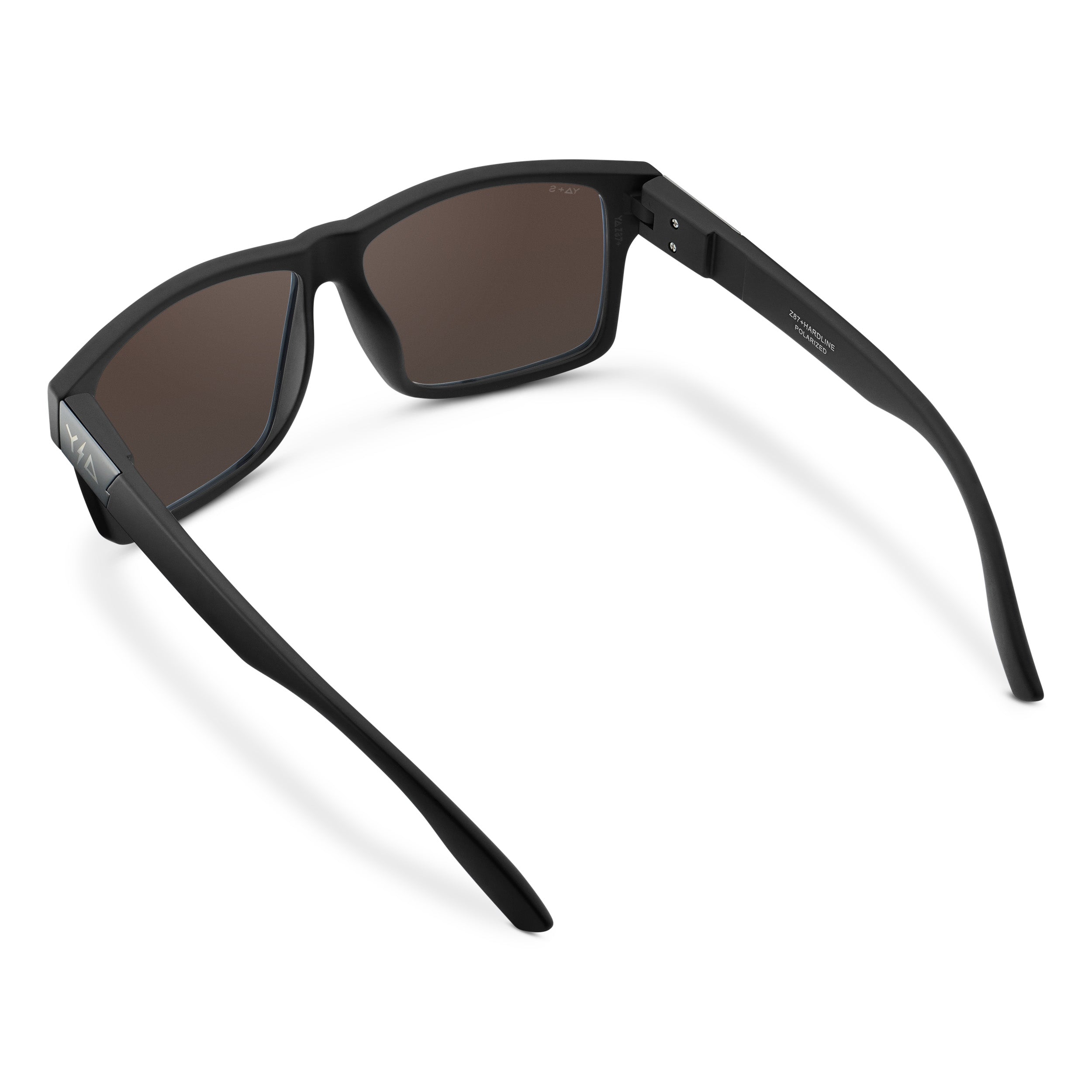 Wye Delta Z87 Hardline Matte Aqua Blue Polarized Safety Glasses
