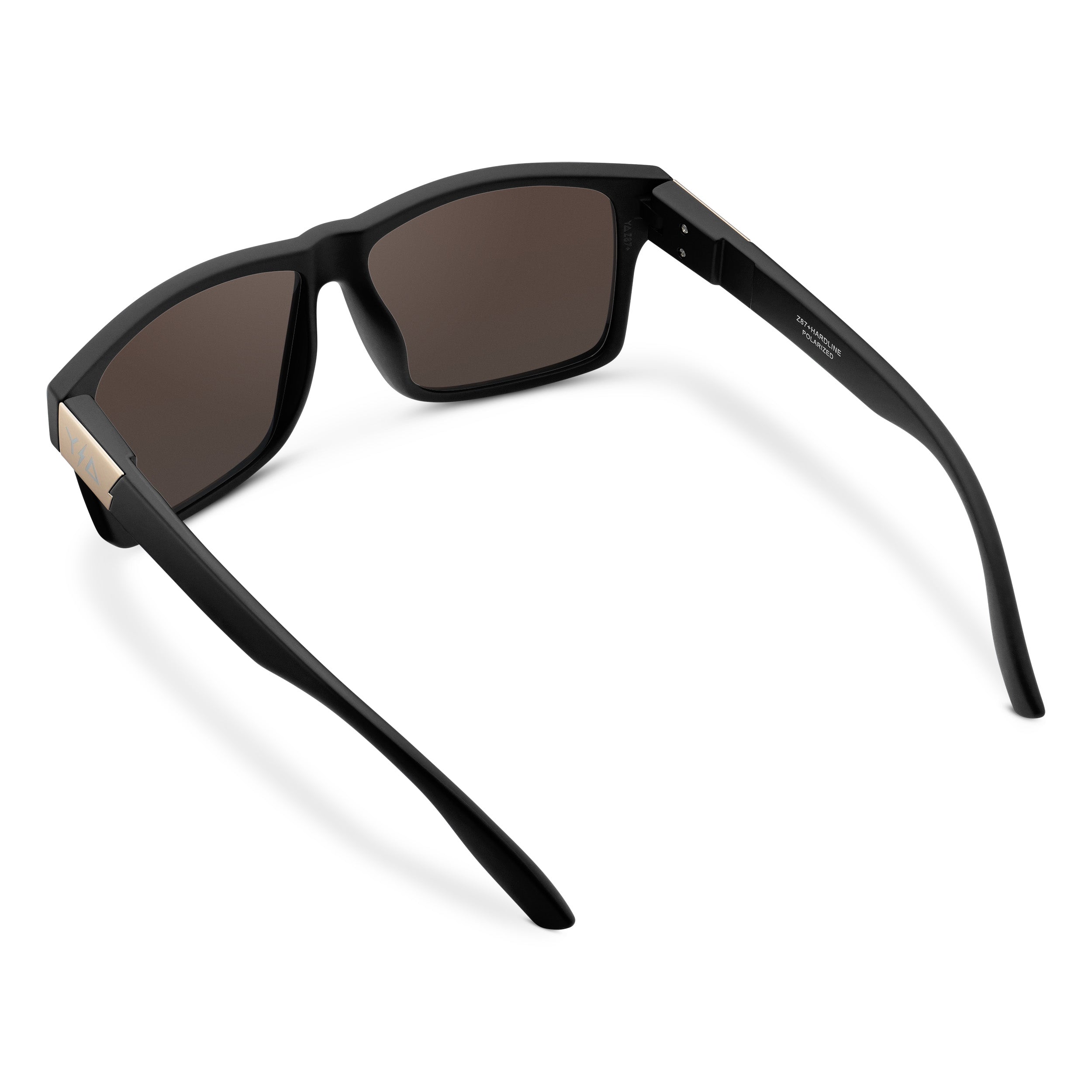 Wye Delta Z87 Hardline Gold Polarized Safety Glasses