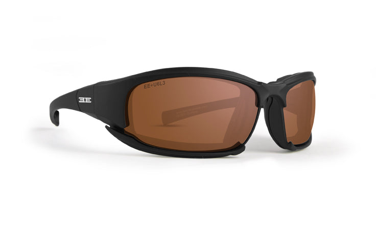 Epoch Eyewear Hybrid Safety Glasses/Goggles with Amber Lens