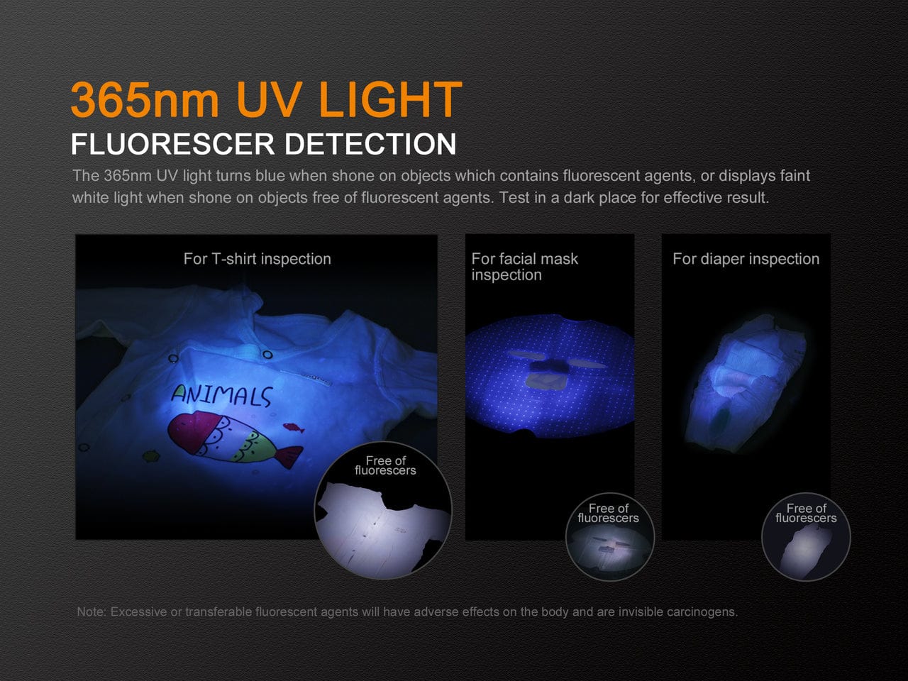 Fenix LD02 V2.0 EDC LED Penlight with UV Lighting - 70 Lumens-FX-LD02V2.0-Safety Glasses USA-7