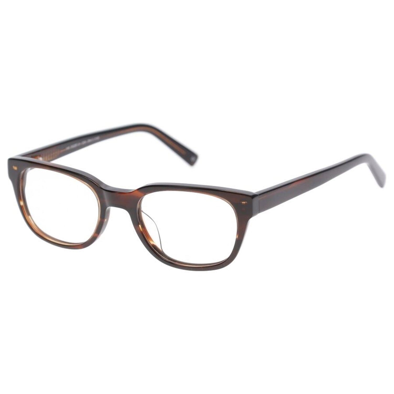 Tortoise OnGuard OG013 prescription safety glasses with a full-rim rectangular frame, ANSI Z87.1 certified.