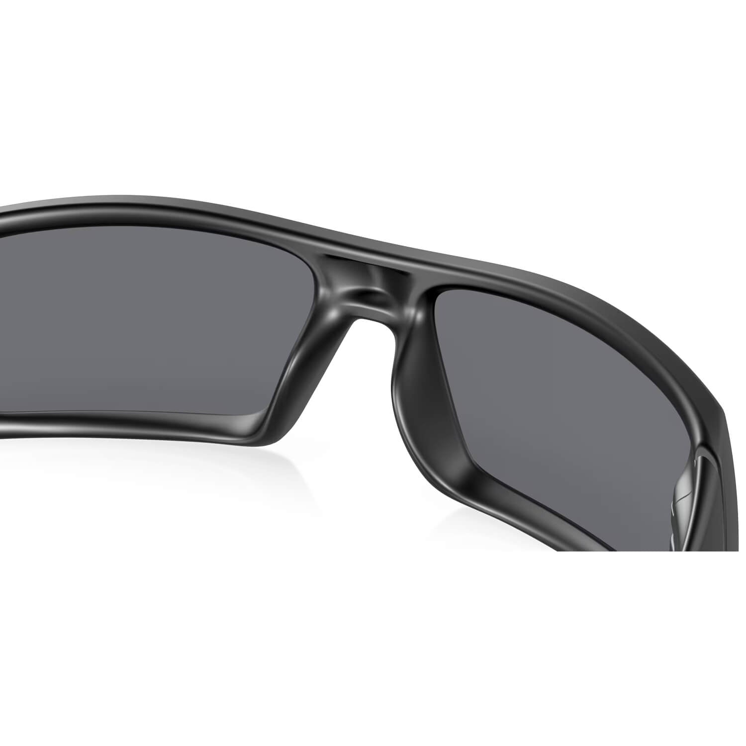 Oakley SI Thin Blue Line Gascan Sunglasses Matte Black with Grey Lenses-Safety Glasses USA