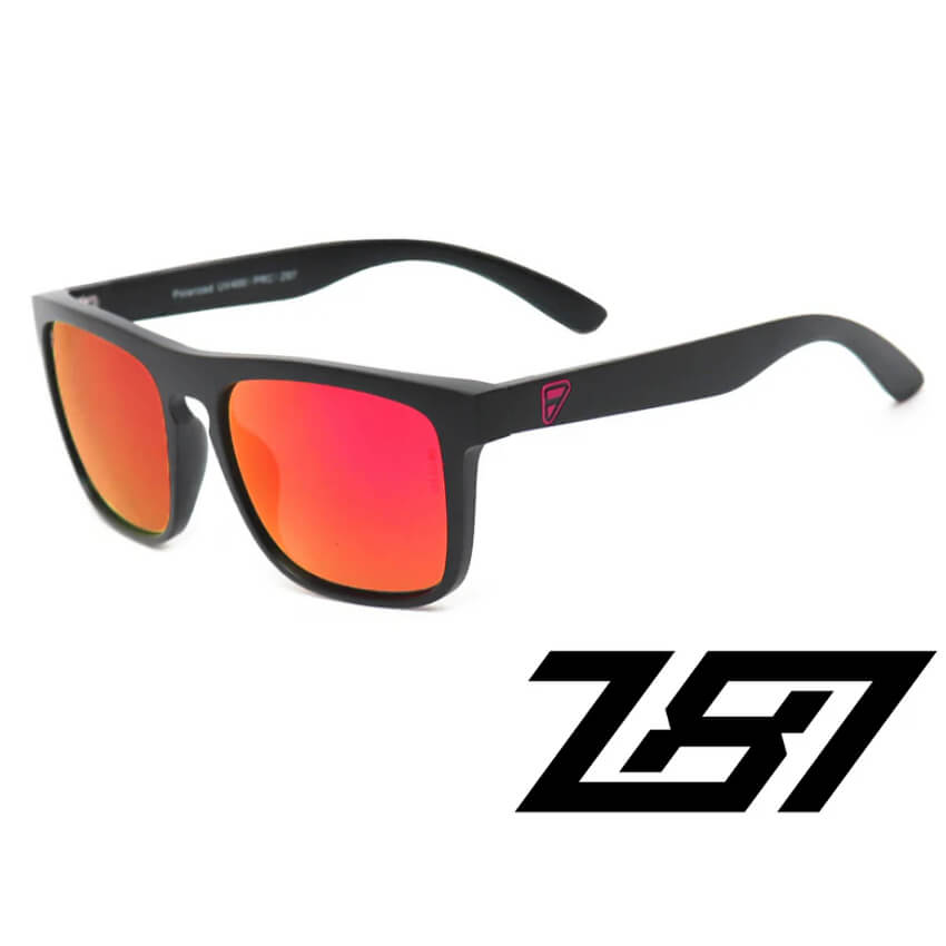 Frontline Optics Pomona Crimson Polarized Z87 Sunglasses-Safety Glasses USA-1
