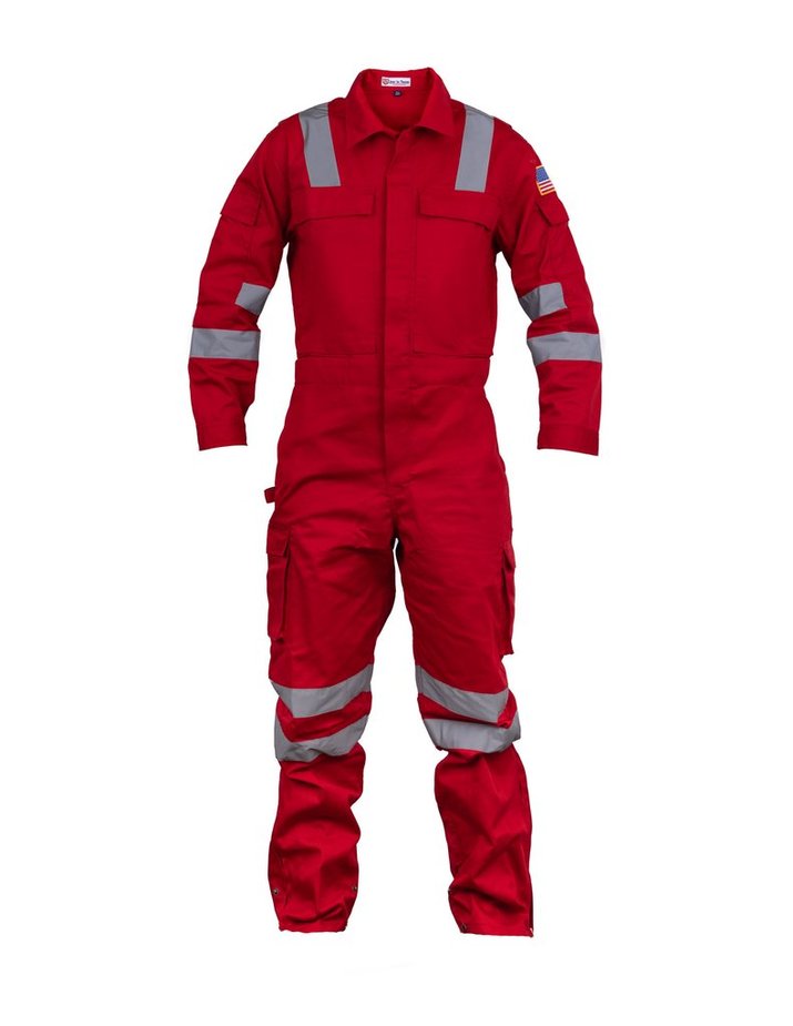 Just In Trend Premium High-Visibility Coveralls with Leg Zipper