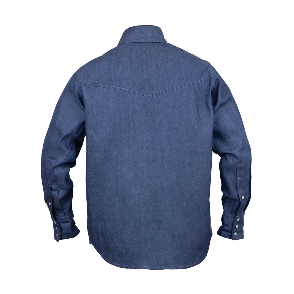 Just in Trend Flame Resistant FR Denim Shirt 100% Cotton
