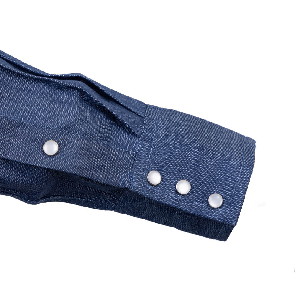 Just in Trend Flame Resistant FR Denim Shirt 100% Cotton
