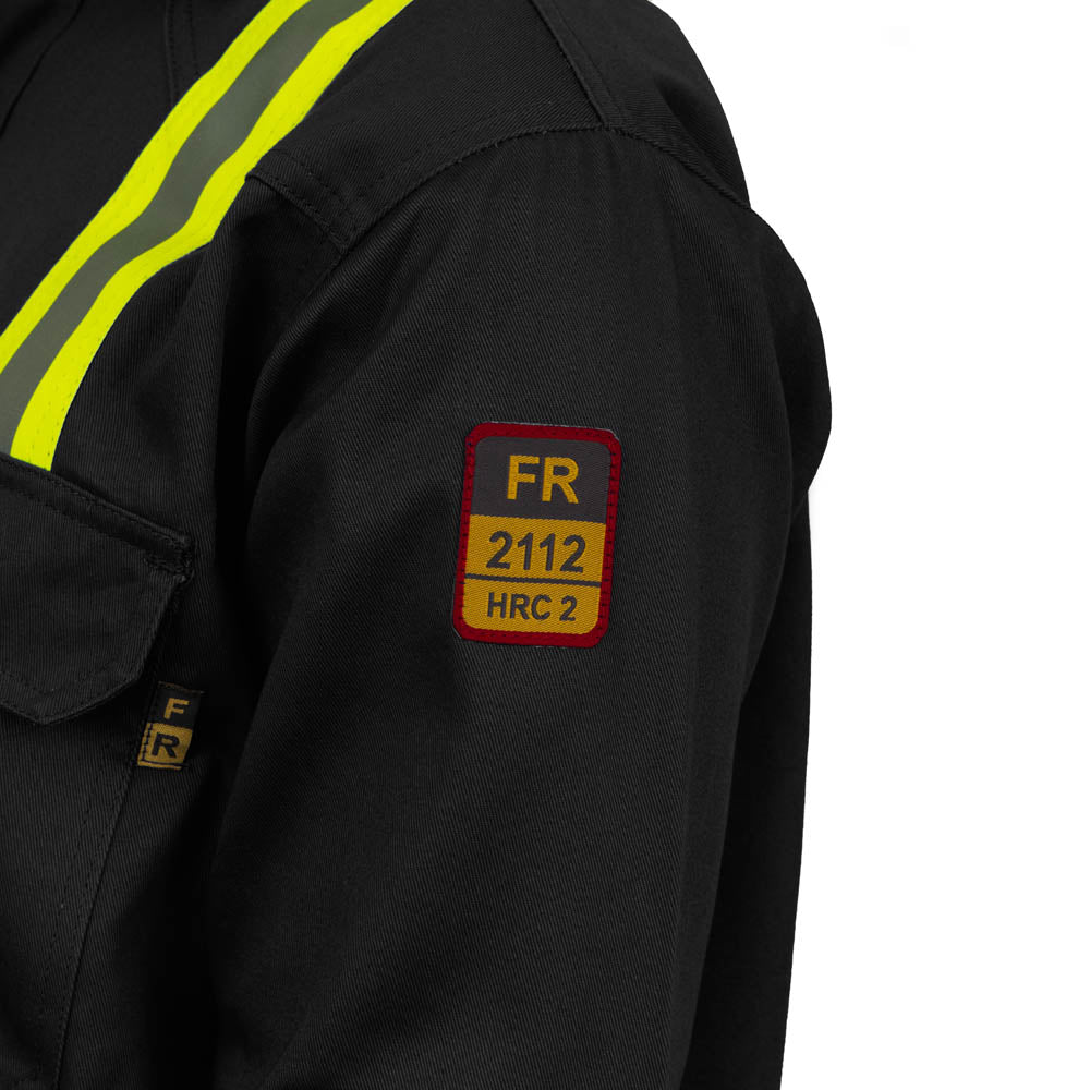 Just In Trend Flame Resistant High Visibility Shirt 100% Cotton