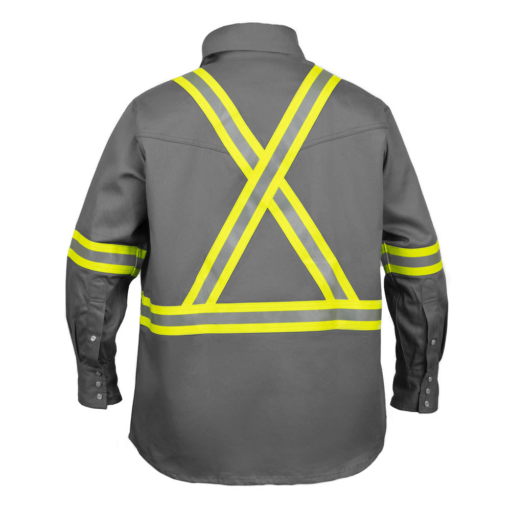 Just In Trend Flame Resistant High Visibility Shirt 100% Cotton