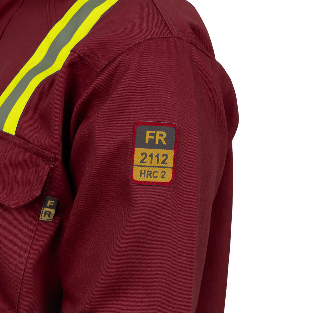 Just In Trend Flame Resistant High Visibility Shirt 100% Cotton