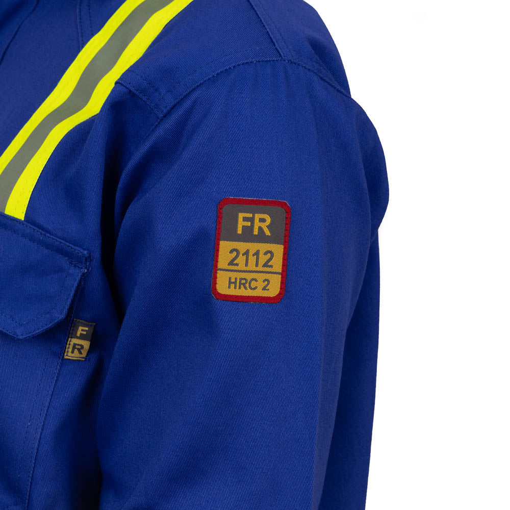 Just In Trend Flame Resistant High Visibility Shirt 100% Cotton
