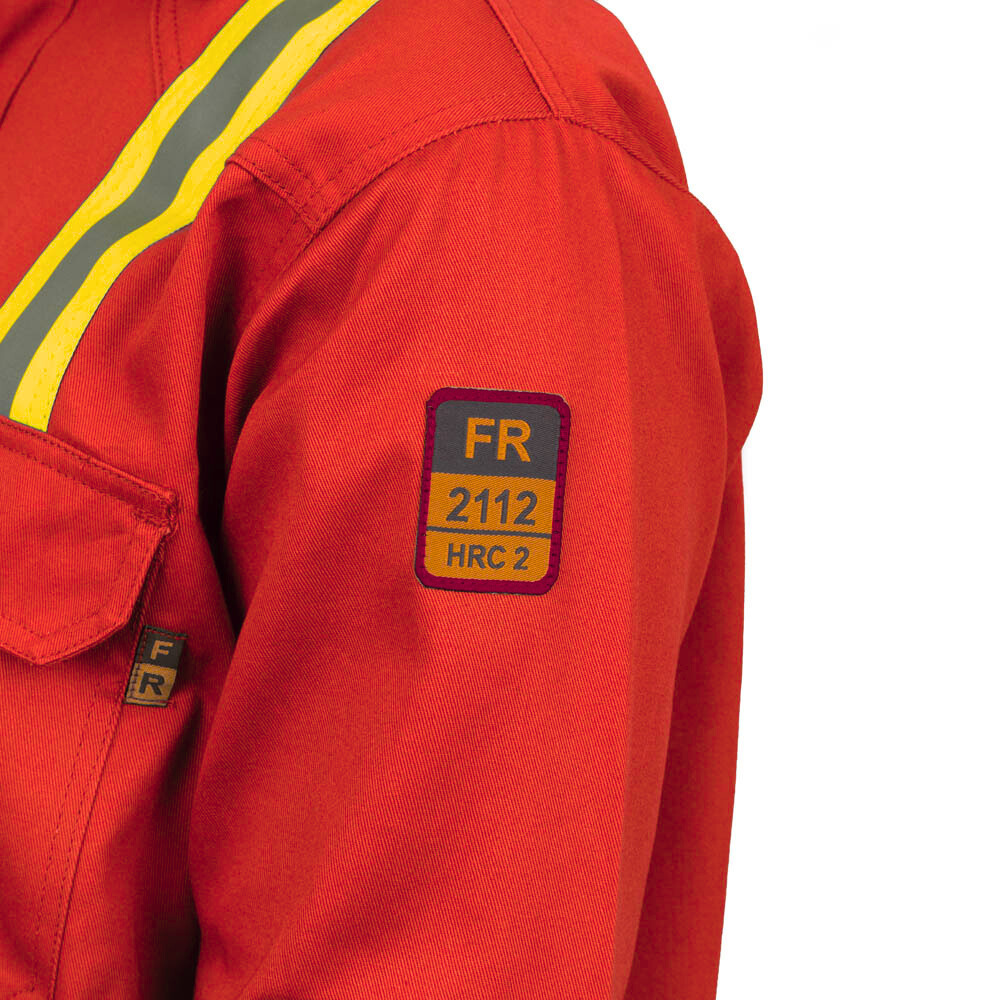 Just In Trend Flame Resistant High Visibility Shirt 100% Cotton