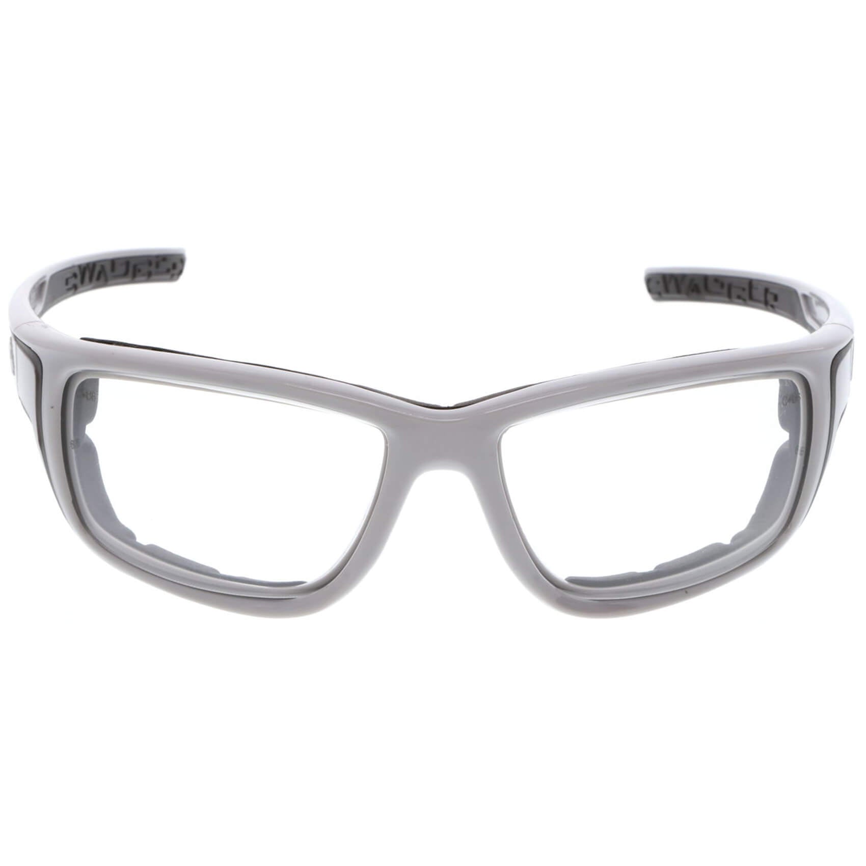 MCR Safety Swagger SR5 Foam-Lined Safety Glasses with Gray Frame and Clear MAX6 Anti-Fog Lens-Safety Glasses USA-2