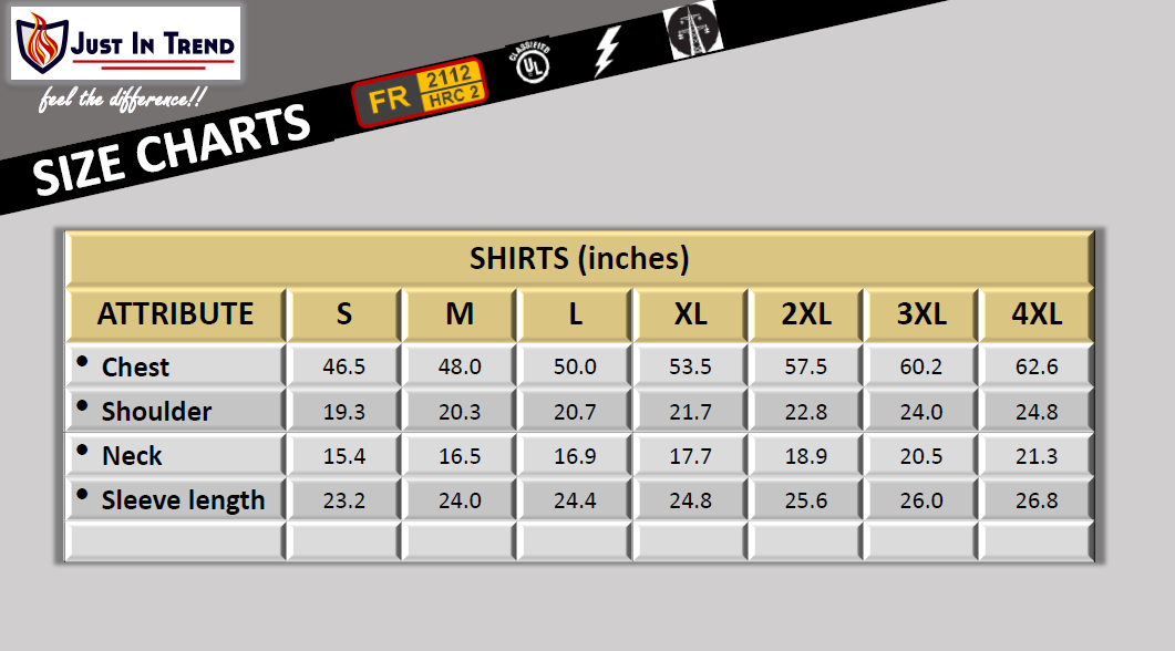 Just In Trend Hi-Vis Reflective Safety Shirt