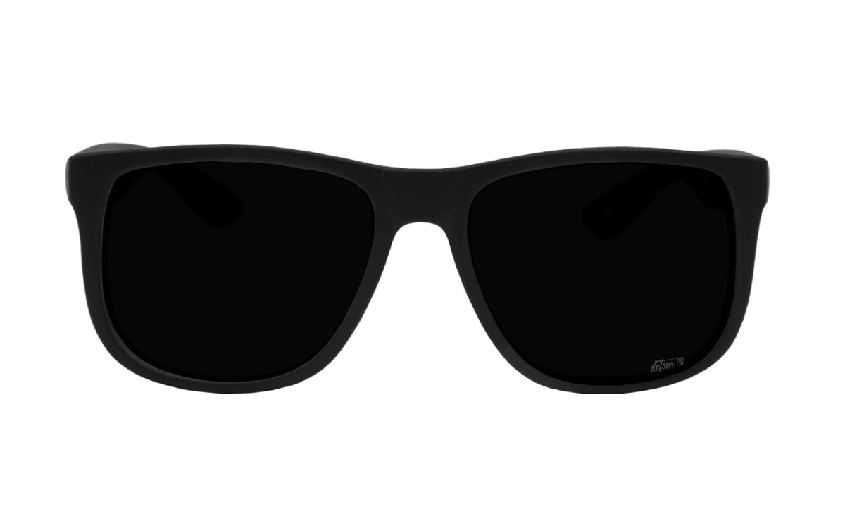 Detour Eminence Z87 Safety Glasses with Matte Black Frame and Jet Black Lens--Safety Glasses USA-2