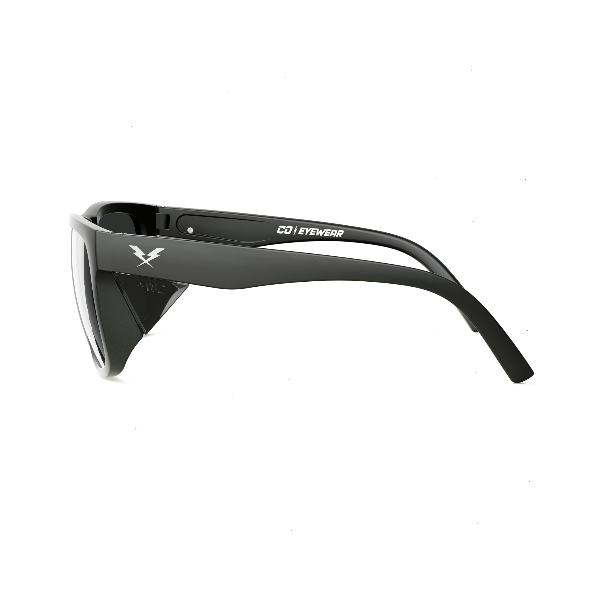 CO Eyewear A Phase Z87+ Safety Glasses with Matte Black Frame--Safety Glasses USA-3