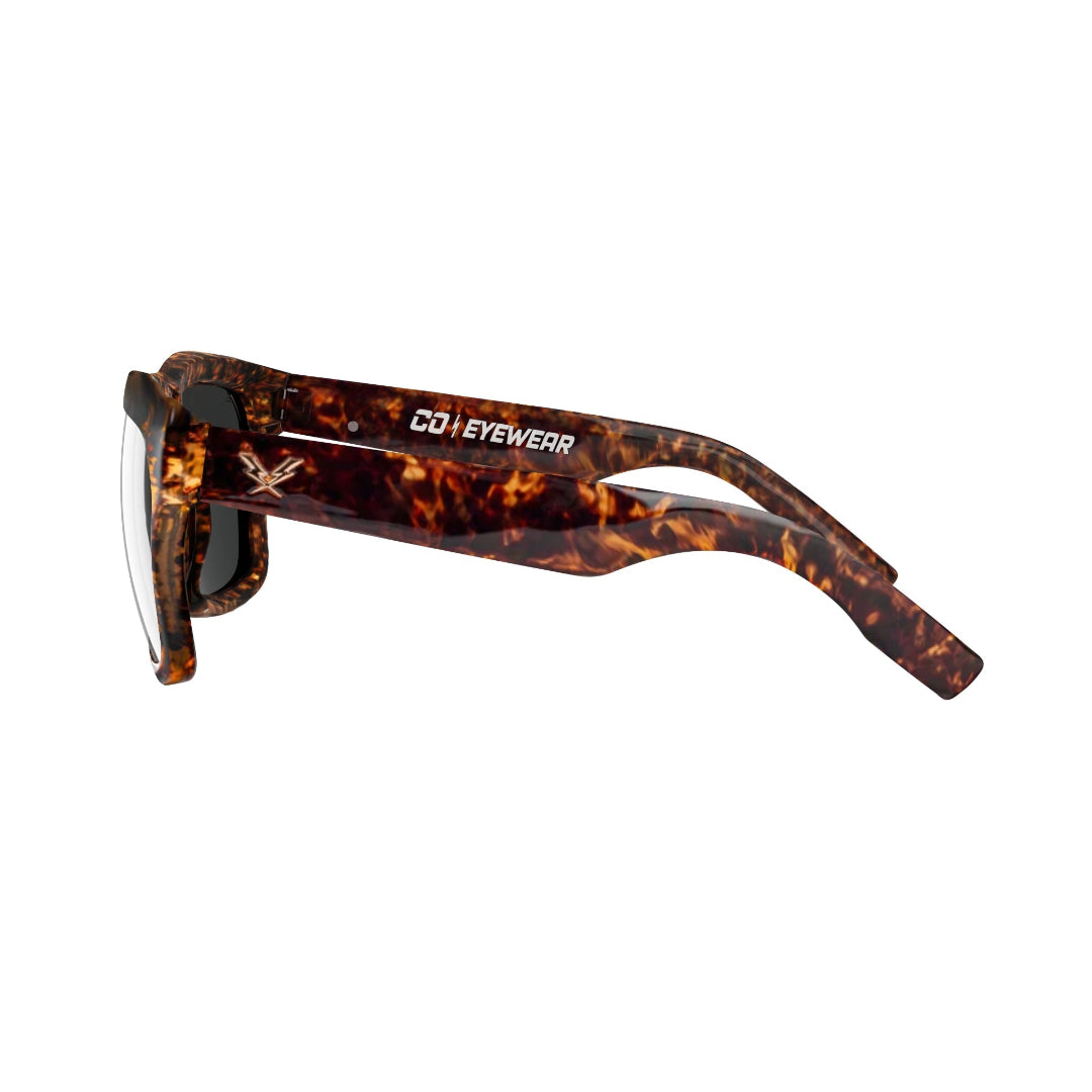 CO Eyewear Hard Money XL Z87 Safety Glasses with Tortoise Frame-Safety Glasses USA-4