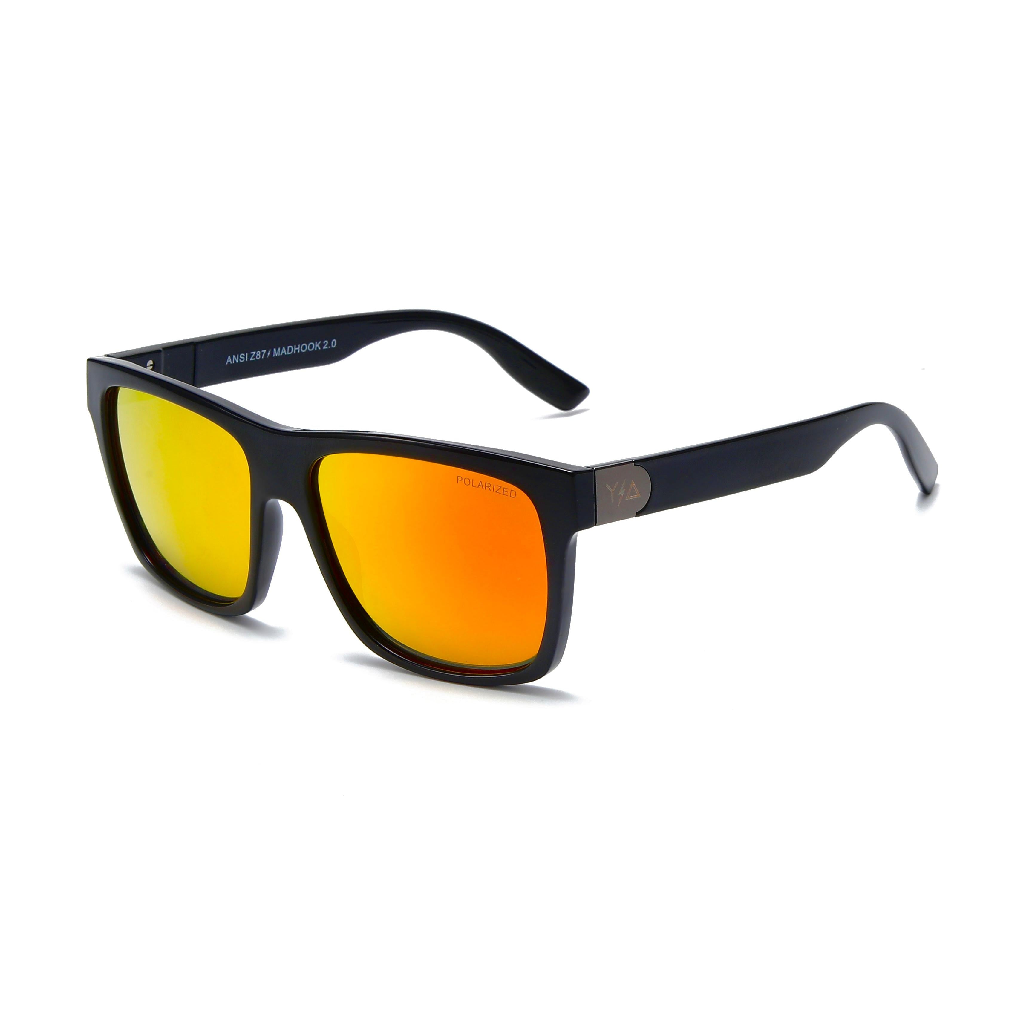 Wye Delta Z87 MADHOOK2.0 LR: Flash Polarized Safety Glasses-Safety Glasses USA-1