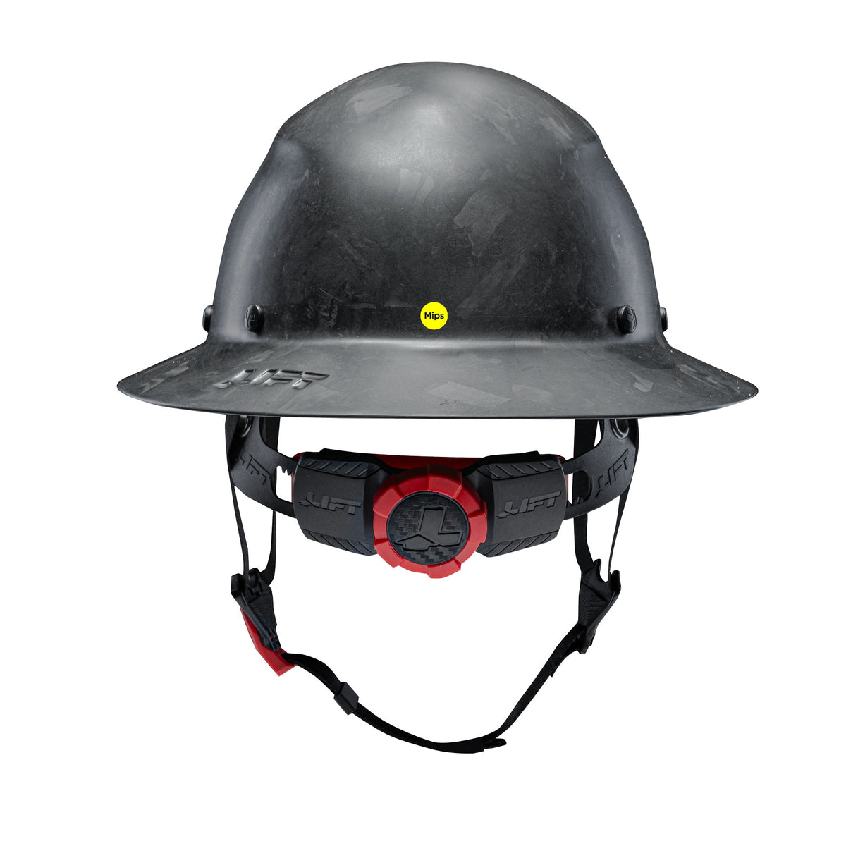 Lift Safety DAX Forged Carbon Matte Full Brim Hard Hat