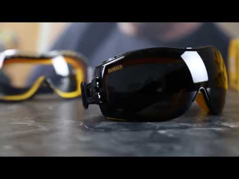 DeWalt Concealer Safety Goggles DPG82 Clear Anti-Fog Lens Video Overview