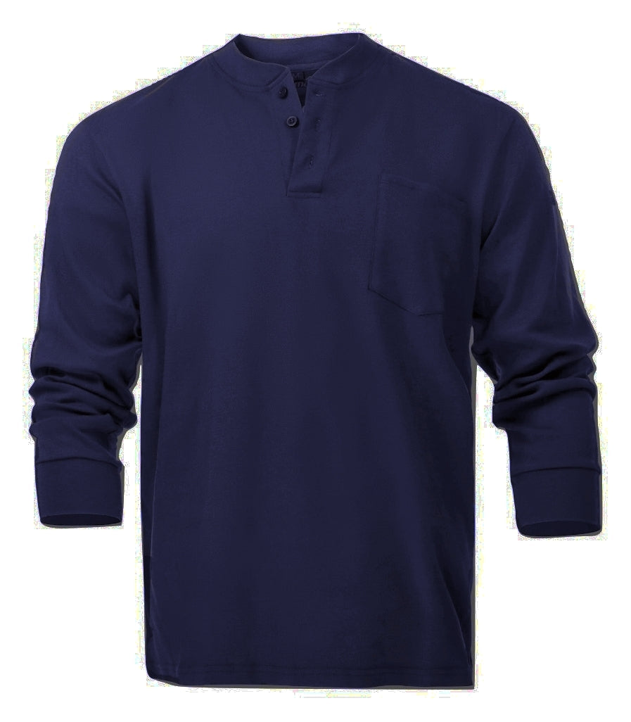 Just In Trend Flame Resistant Henley T-Shirts