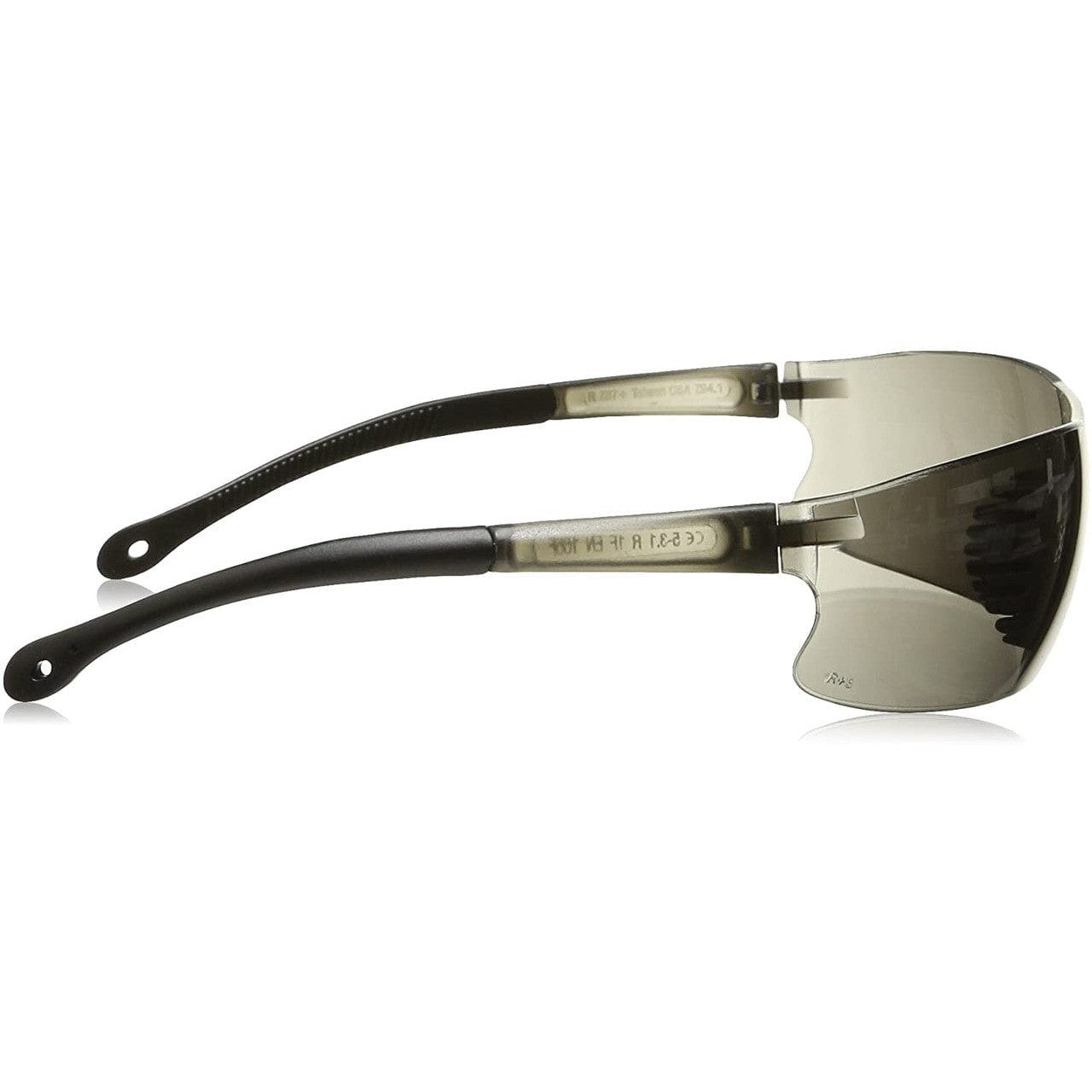 Radians Rad-Sequel Safety Glasses with Smoke Lens RS1-20 Side