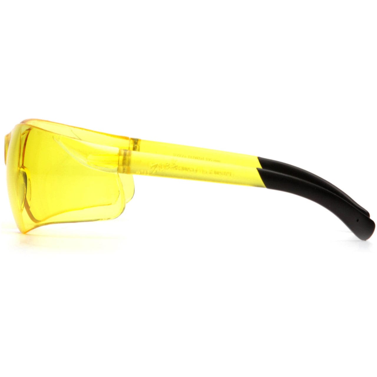 Pyramex Mini Ztek Safety Glasses with Amber Lens S2530SN Side View