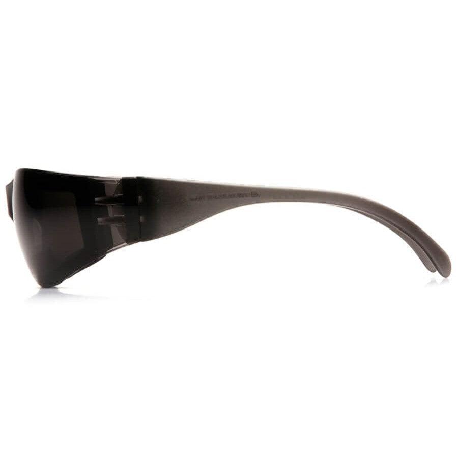 Pyramex Intruder Foam-Padded Safety Glasses with Gray Anti-Fog Lens - Side