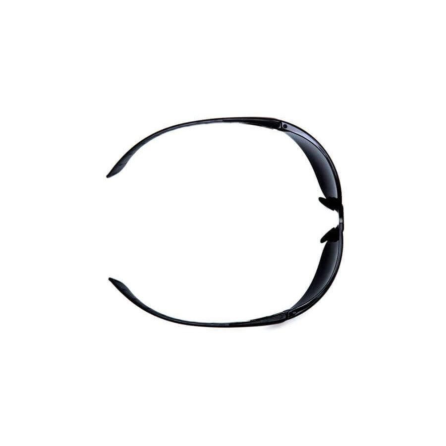 Pyramex Endeavor Plus Safety Glasses with Black/Gray Temples and Indoor-Outdoor Lens - Top