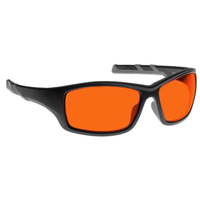 NoIR BluGard Deluxe Nighttime Eyewear with Black Frame and Orange Lens
