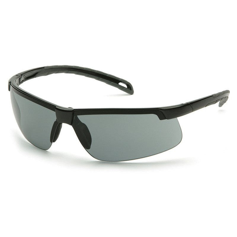 Pyramex Ever-Lite Safety Glasses with Black Frame and Gray Anti-Fog Lenses - SB8620DT